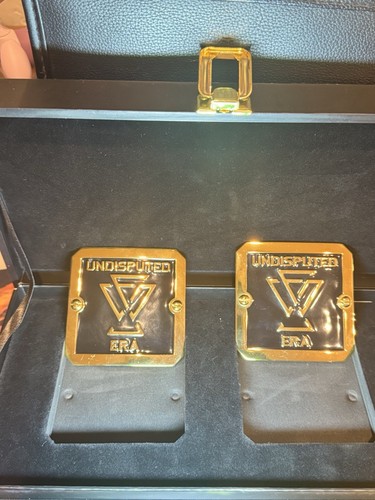 OFFICIAL NXT UNDISPUTED ERA SIDE PLATES CHAMPIONSHIP OFFICAL REPLICA READ DESC