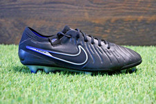 Nike Tiempo Legend 10 Elite ACC FG Black DV4328-040 Men's Size 6.5