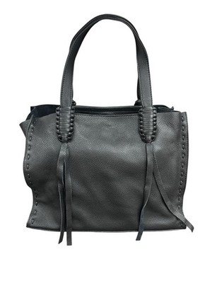 Callista Ara Medium Tote 23 Grained Leather Black Bag Purse CWT4S4SIC329.BM