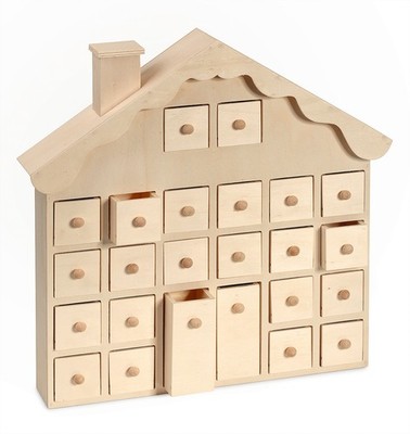Adventskalender Weihnachtshaus