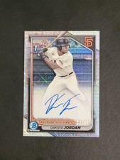 2024 Bowman Draft Chrome Dakota Jordan Auto 1st HTA Choice #CPA-DJ RC /150
