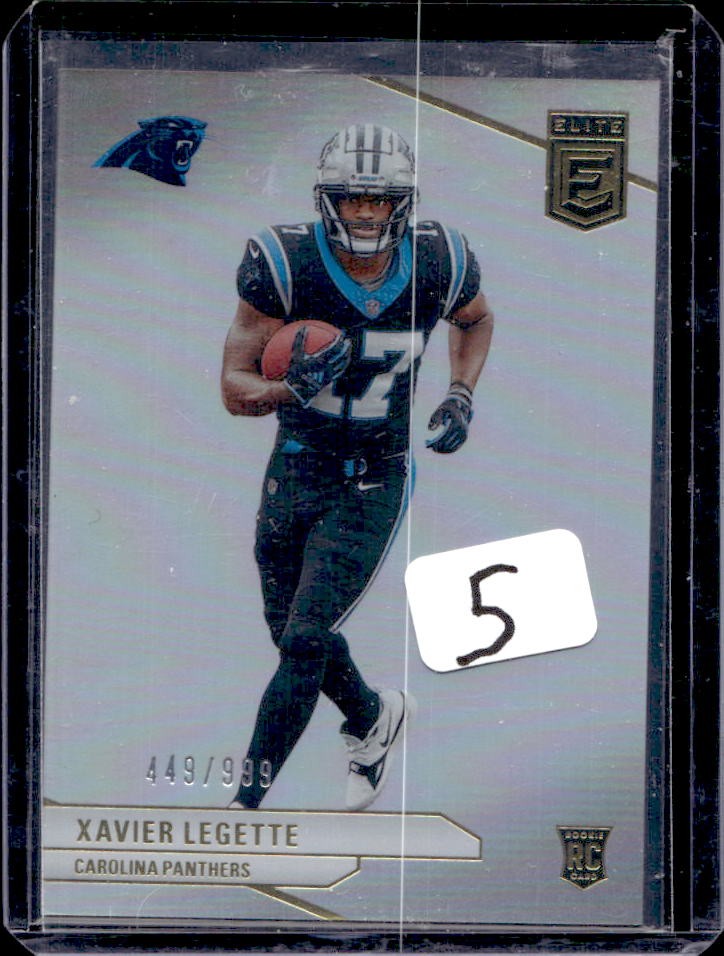 2024 Donruss Elite Xavier Legette RC Rookie #449/999 Panthers