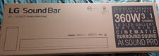 LG G1 SOUNDBAR 3.1 360W Inc. WIRELESS SUBWOOFER