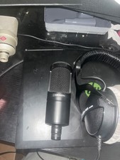 Audio-Technica AT2020 Cardioid Condenser Studio XLR Microphone - Black