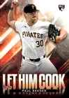 2024 Topps Update Let Him Cook LHC-12 Paul Skenes Pittsburgh Pirates Rookie Card
