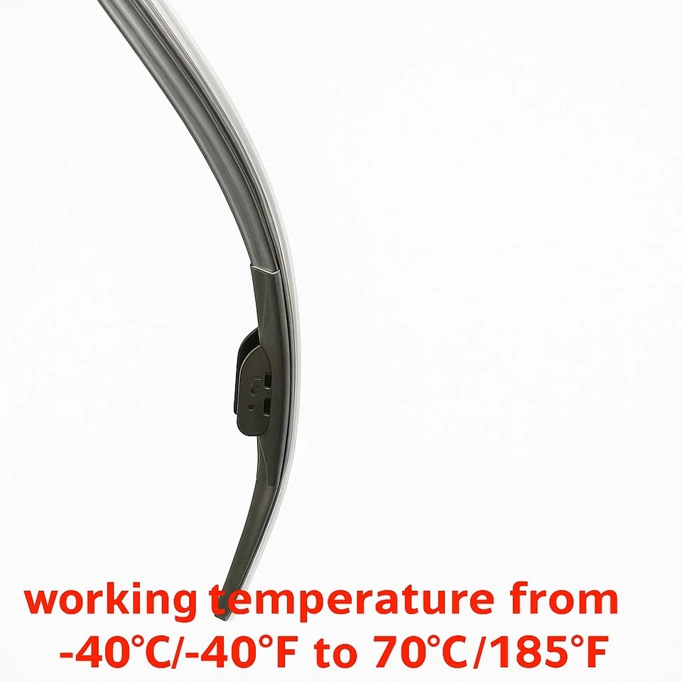 Windshield Wiper Blades OEM Quality J-Hook For 2004-2009 KIA Amanti - Image 3 of 4