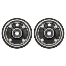 2Pcs Front Brake Drums Wheel Hub for Honda Recon 250 TRX250 TRX250TM 1997-2024