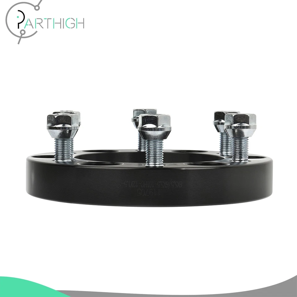 Separadores de rueda (4) 1" de grosor 12x1,5 108 mm CB para Mitsubishi Montero Sport 6x5,5 Foto 4 de 4