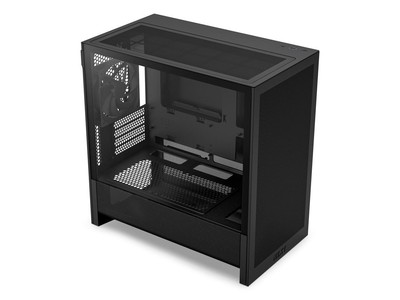 NZXT CC-H31FB-01 Black tinted tempered glass Micro ATX Cases Case  (Computer Cas