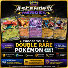 Double Rare EX Cards  - Mega Evolution Sets -...