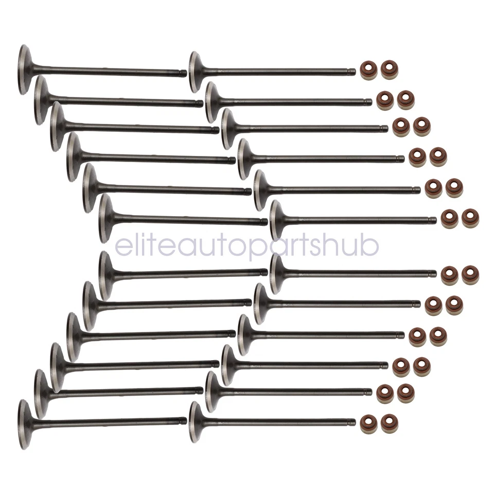 Fits 08-23 Acura MDX Honda Accord Odyssey 3.5 3.7 Intake Exhaust Valves + Seals - Imagem 2 de 4