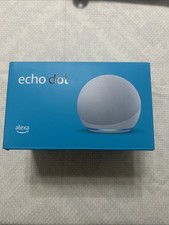 ほぼ新品　Echo Dot with Clock ブルー Amazon Echo Dot with Clock (4th Generation) (Twilight Blue