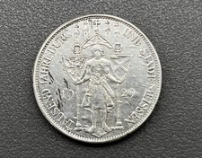 500/- Silbermünze, 3 Reichsmark, Tausend Jahre Burg und Meissen, 1929, E, Schön