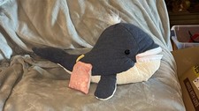 Scentsy Buddy Benny Whale Fish Blue Denim 14