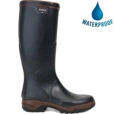 Aigle Parcours 2 Mens Ladies Womens Green Wellies Wellington Boots Size UK 4-11