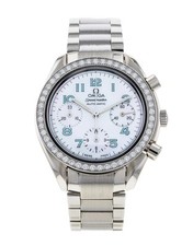 Omega Speedmaster Reduced 3815.71.53 Steel 35.5mm Mother of Pearl Dial Watch