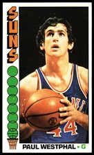 1976-77 Topps BASKETBALL Paul Westphal #55 Phoenix Suns HOF HIGH GRADE BEAUTY!