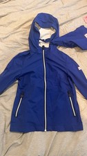 Target Hunter Rain Jacket, Blue, Boys, XS