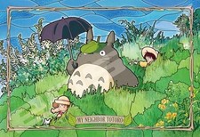 Ghibli Art Crystal Jigsaw Puzzle My Neighbor Totoro: Going Through the Fields