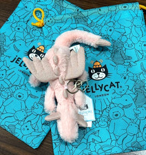 Jellycat Pink Dragon Bag Charm Plush Keychain Soft Toy Dust Bag NWT New Gift UK