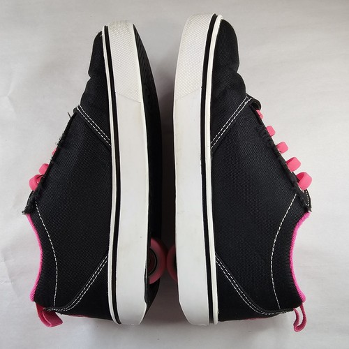 HEELYS Scarpa con ruote Voyager per bambini nero/rosa - Taglia Youth 3 - Foto 9 di 12