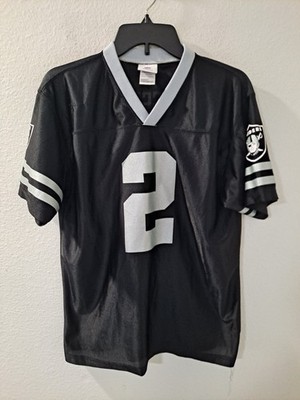 NFL Team Apparel Raiders JaMarcus Russell #2 Youth XL Jersey Black