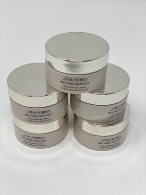 5x -Shidsido Bio-performance Glow Revival Cream .64oz/18ml each -NEW No Box