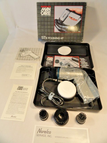 Norelco - Man Care - Collection - ELECTRIC SHOE POLISHING KIT - SP35 New Other