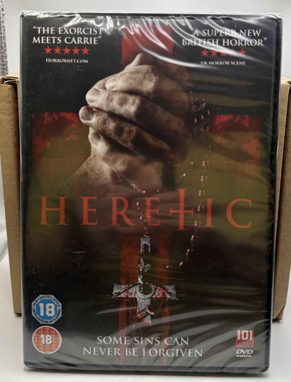 Heretic DVD 2014 Some Sins Can Never Be Forgiven  Brand New Sealed *FREE P&P*