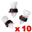 Sliding Door Guide Rail Cover Trim Clips For SOME Ford Transit Custom Kombi x 10