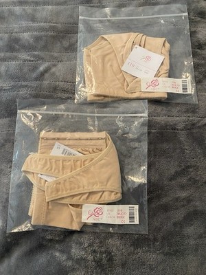 ABC Brand Style 110 Size XS C/D Beige LOT OF TWO NEW WITH TAGS Post Surgery Bras