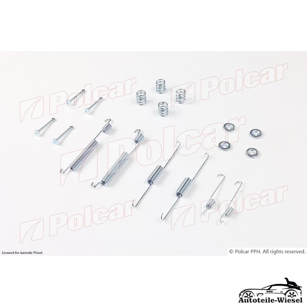 ZubehöRsatz Bremsbacken Hinten FüR Hyundai Accent Ii Limo Kia Clarus 96-02-image