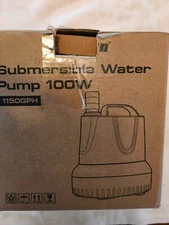 VIVOSUN 1150GPH Submersible Pump (100W), Ultra Quiet Water Pump New