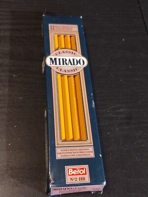 1993 Box 12 Mirado Classic No #2 HB Quality Writing Pencils Berol