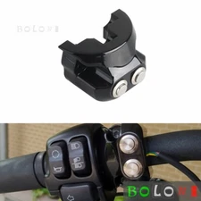 For Harley Touring Dyna V-Rod Sportster w/ AERO 1" Handlebar Switch Self-Locking