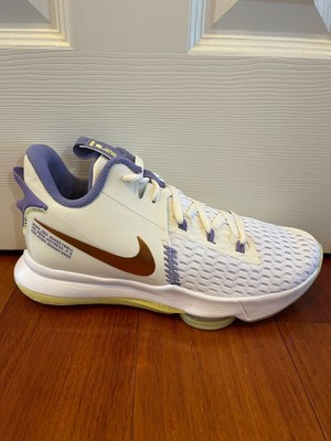 Size 11 - Nike LeBron Witness 5 Summit White Metallic Bronze for sale  online | eBay