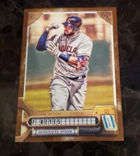 2022 Gypsy Queen Base Burnt Umber Parallel #119 Franmil Reyes /399 Guardians