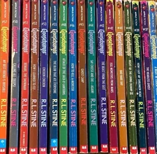 R.L. Stine Goosebumps Paperback Books CHOICE 1990s Vintage 1st Scholastic Print