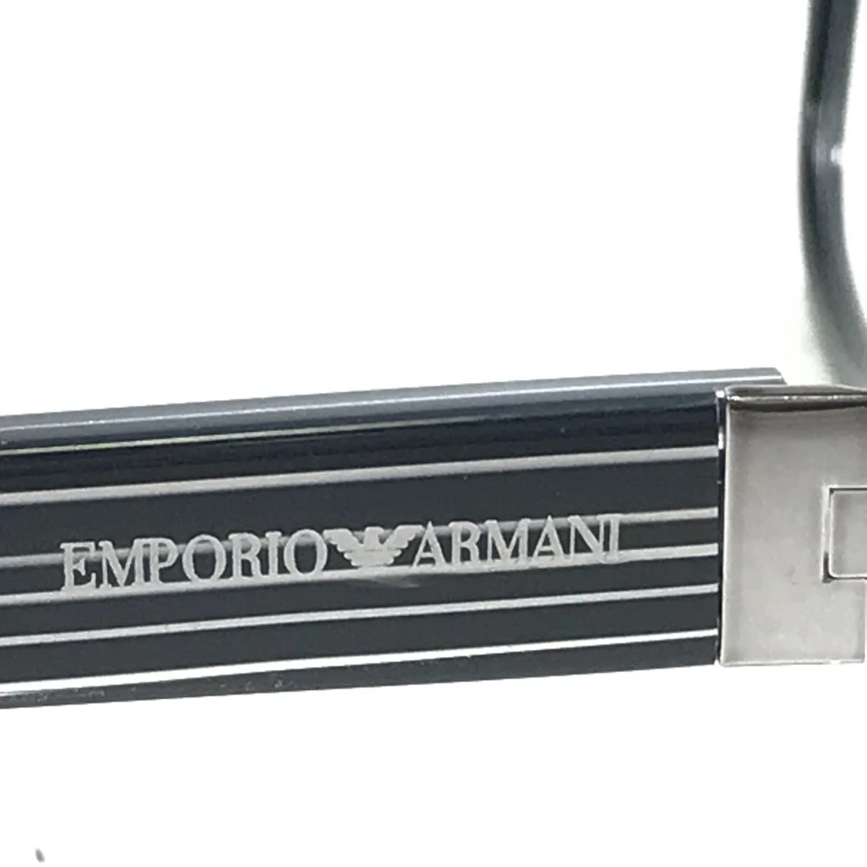 Monturas de gafas Emporio Armani EA 3084 5017 negras transparentes cuadradas 54-16-140 Foto 4 de 4