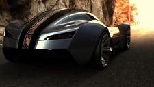 Cars bugatti supercar Desk Mat Stitched