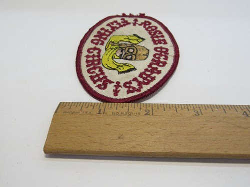 ORIGINAL ROSIE O'GRADY'S FLYING CIRCUS PATCH 4" x 2 1/2" #K - Picture 7 of 7