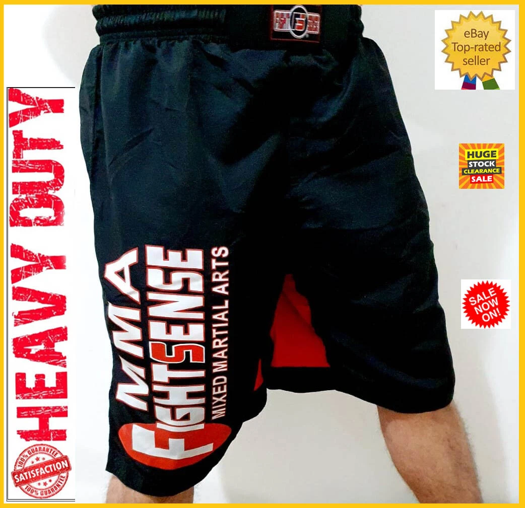 Best FIGHT MMA Grappling Shorts Cage Kick Boxing MUAY THAI Gym Men Women AU UFC