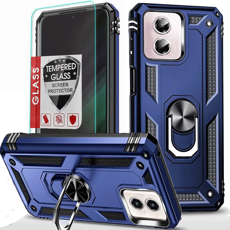 Funda Teléfono Motorola Moto G Power 5G 2024 2025 2023 2022 + Pantalla Cristal Foto 4 de 4