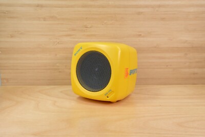 Vintage 80s Sony SRS-47G Water Resistant Portable Speaker, Made in