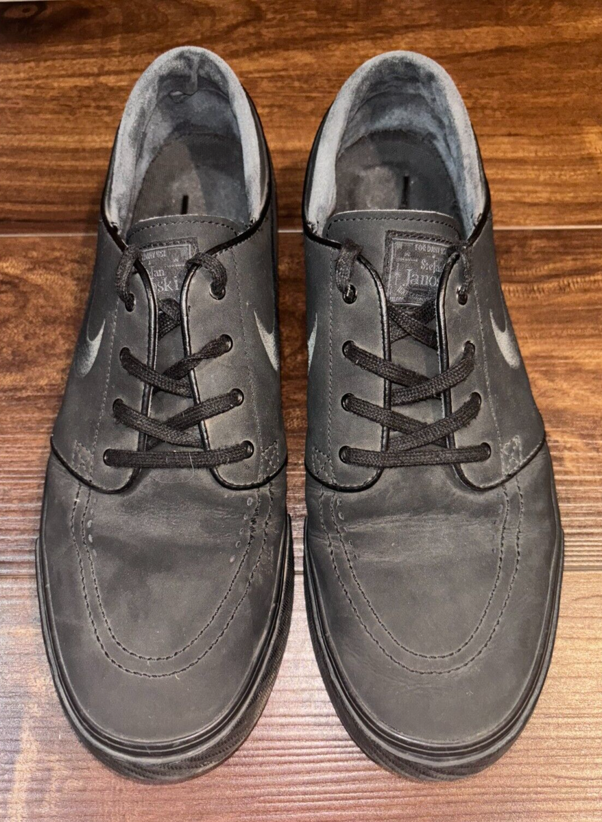 Nike SB Zoom Stefan Janoski Leather Sneaker 633014-022 - Black - 11 Buy Nike SB Zoom Janoski - 633014 022 | GOAT main image 2