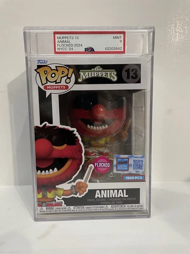 The Muppets Animal 13 New York Comic Con  2024 Exclusive PSA 9