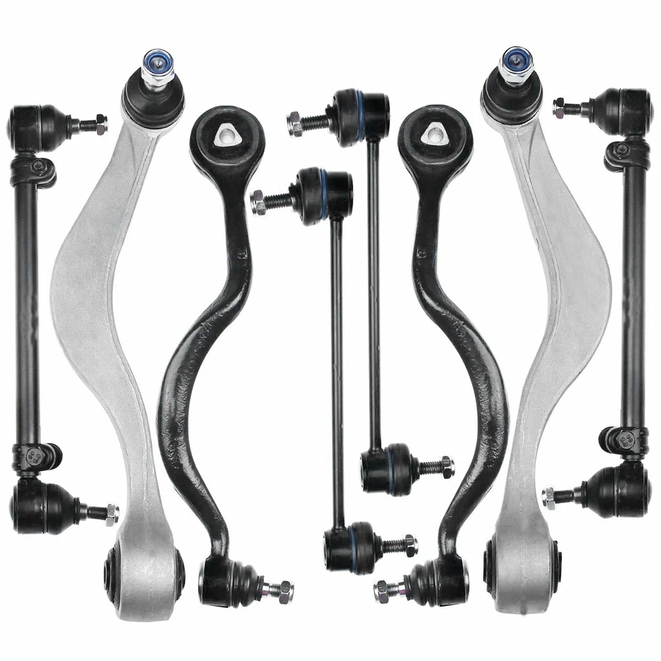 8x Front Upper & Lower Left Right Control Arm for BMW E32 735i 735iL 740i 750iL - Image 2 of 4