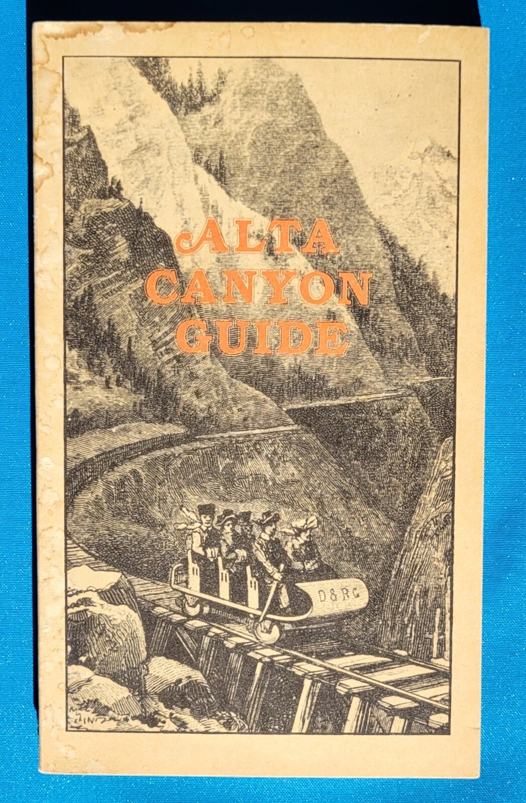 Dale Gilson ALTA Canyon Guide‎ Redwood Coast Printers 1977 Hiking Backpacking