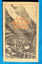 Dale Gilson ALTA Canyon Guide‎ Redwood Coast Printers 1977 Hiking Backpacking