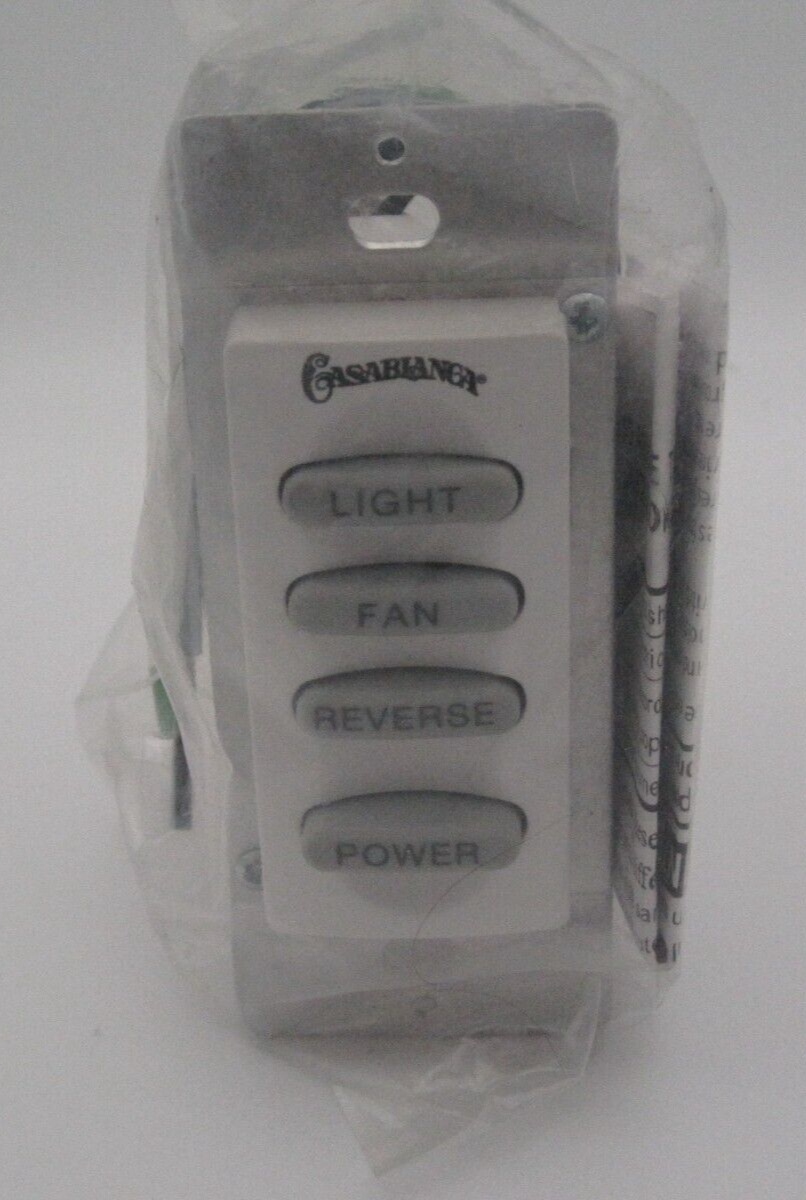 Ceiling Fan Wall Control Switch With Reverse Shelly Lighting